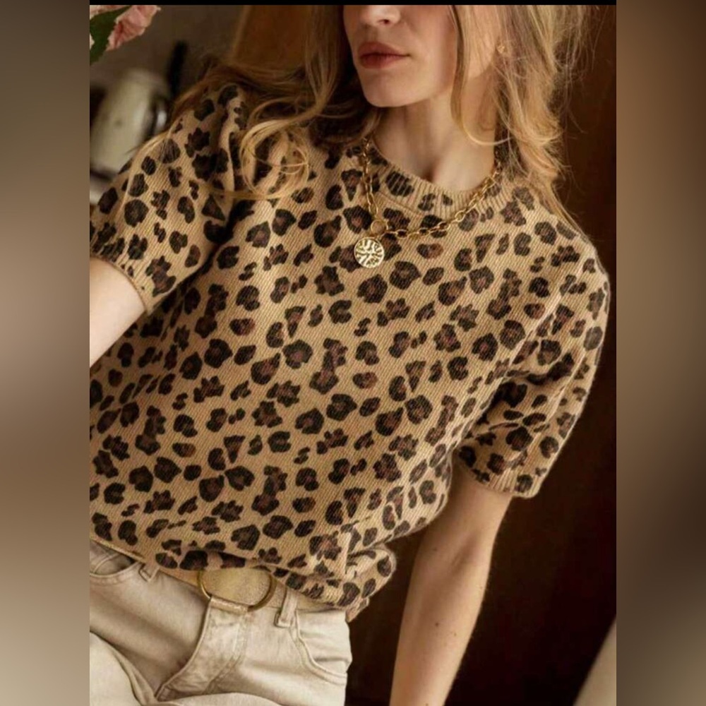 LEOPARD SWEATER